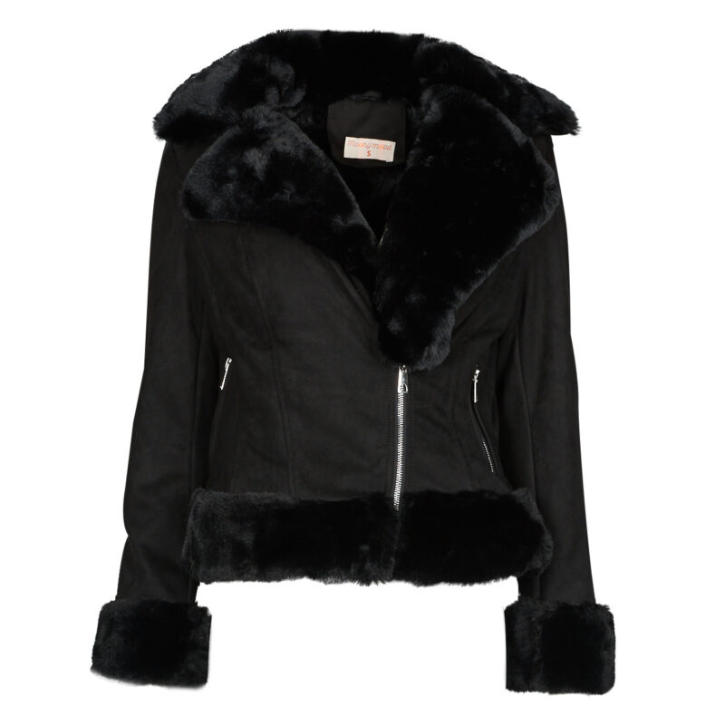 Jacke Moony Mood LILIETTE Nero Giubbotti Donna - 1