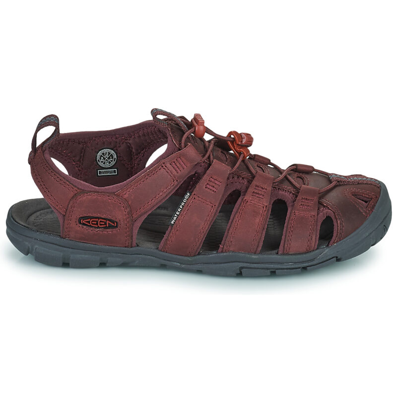 Keen CLEARWATER LEAT Rosso Sandali Donna - 2