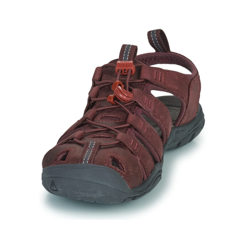 Keen CLEARWATER LEAT Rosso Sandali Donna - 3