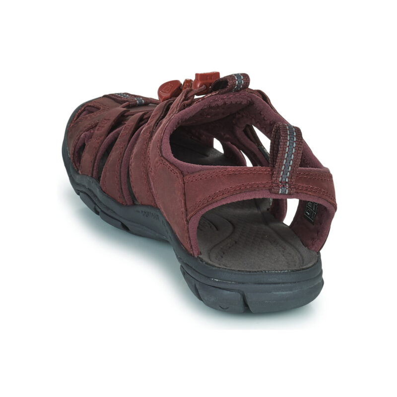 Keen CLEARWATER LEAT Rosso Sandali Donna - 5