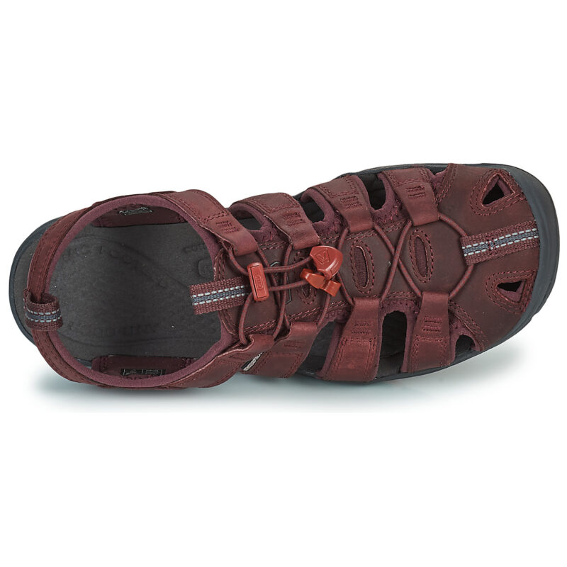 Keen CLEARWATER LEAT Rosso Sandali Donna - 6