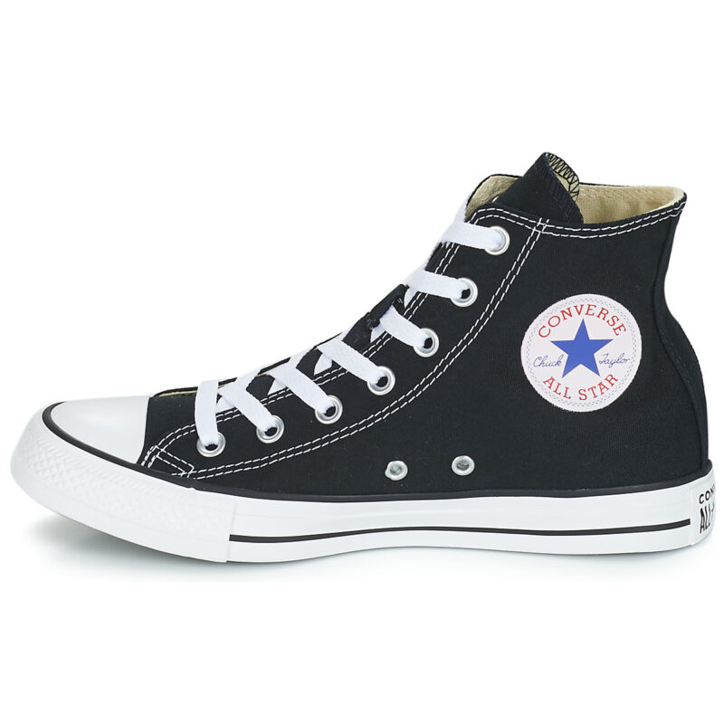 Converse CHUCK TAYLOR ALL STAR CORE HI Schwarze Damen-Sneaker - Gr&ouml;&szlig;e 4
