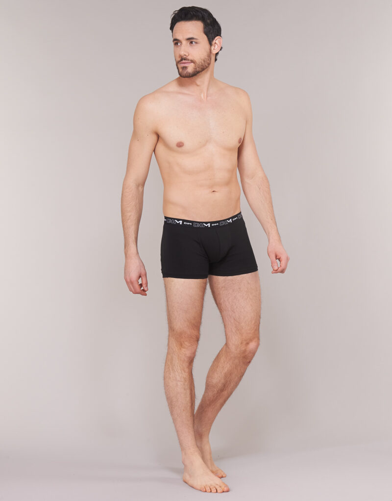 Boxer DIM COTON STRETCH X3 Nero Boxer Uomo - 3