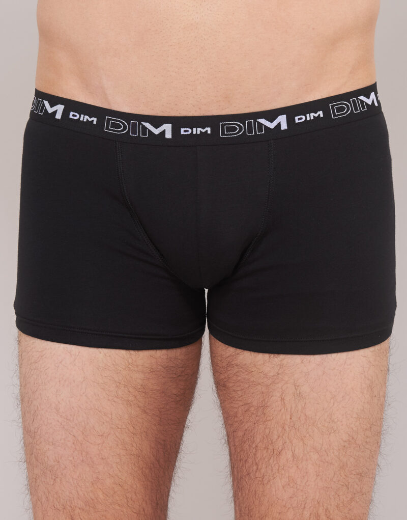 Boxer DIM COTON STRETCH X3 Nero Boxer Uomo - 4