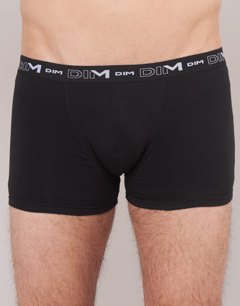 Boxer DIM COTON STRETCH X3 Nero Boxer Uomo - 4