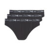 Slip DIM COTON STRETCH X3 Nero Slip Uomo