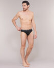 Slip DIM COTON STRETCH X3 Schwarz Slip Mann - 3