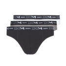 Slip DIM COTON STRETCH X3 Schwarz Slip Mann - 1