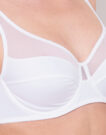 Non imbottito DIM GENEROUS CLASSIC Bianco Non imbottito Donna - 7