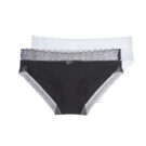DIM SEXY FASHION X2 Black Briefs and Panties Women - 1