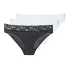Culotte e slip DIM COTON FEMININE X3 Nero Culotte e slip Donna - 1
