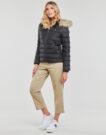 Piumino  Tommy Jeans  TJW BASIC HOODED DOWN JACKET  Nero -   Piumini Donna - 3