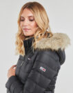 Piumino  Tommy Jeans  TJW BASIC HOODED DOWN JACKET  Nero -   Piumini Donna - 5