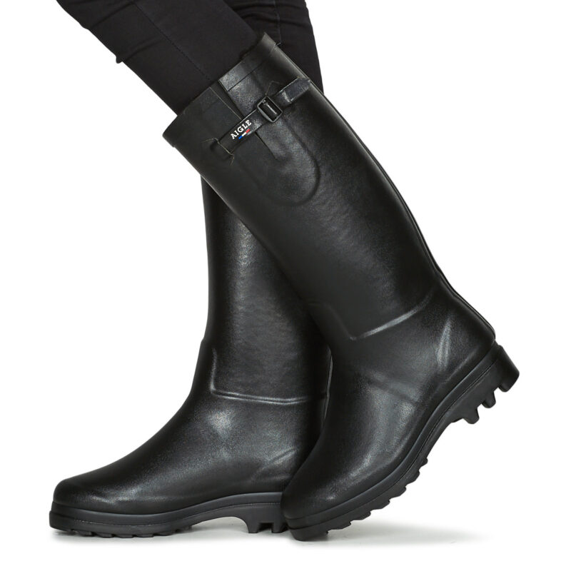 Aigle  AIGLENTINE FUR2  Nero -  Stivali da pioggia Donna - 8