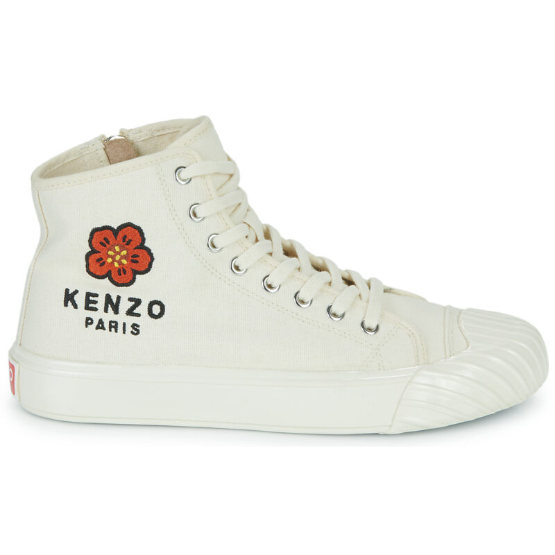 Kenzo KENZOSCHOOL HIGH TOP SNEAKERS Bianco Sneakers alte Donna - 2