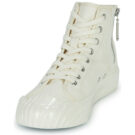 Kenzo KENZOSCHOOL HIGH TOP SNEAKERS Bianco Sneakers alte Donna - 3