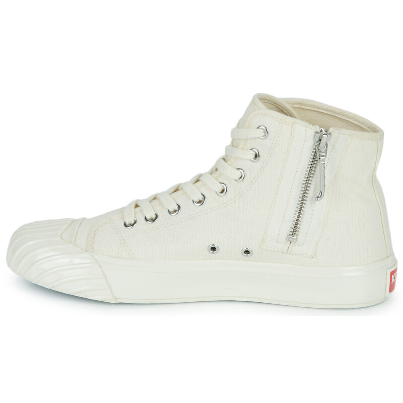 Kenzo KENZOSCHOOL HIGH TOP SNEAKERS Bianco Sneakers alte Donna - 4
