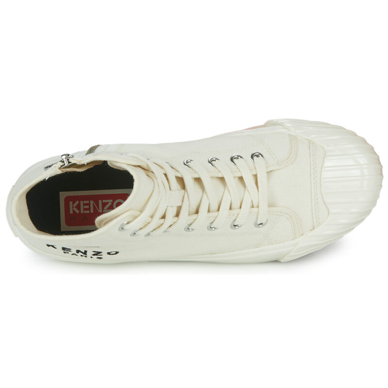 Kenzo KENZOSCHOOL HIGH TOP SNEAKERS Bianco Sneakers alte Donna - 6