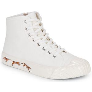 Kenzo  KENZOSCHOOL HIGH TOP SNEAKERS  Bianco -  Sneakers alte Donna