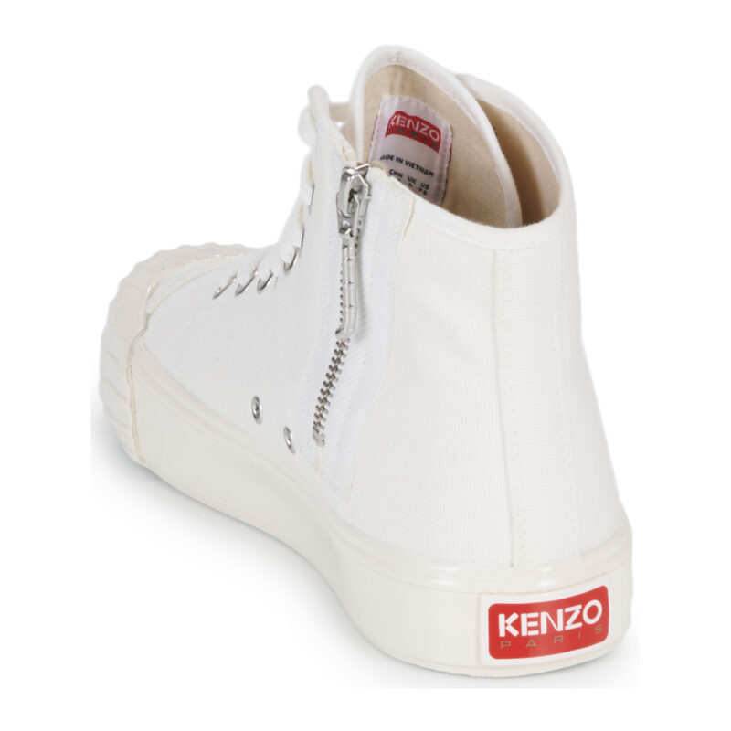 Kenzo KENZOSCHOOL HIGH TOP SNEAKERS Bianco Sneakers alte Donna - 5