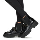 Mjus BOMBA CHELS Schwarz Damen Stiefeletten - 8