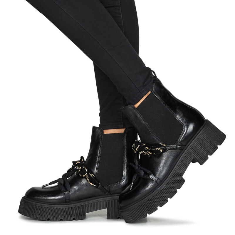 Mjus BOMBA CHELS Schwarz Damen Stiefeletten - 8