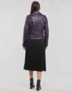 Giacca in pelle  Oakwood  CLIPS 6  Viola -   Giacche in pelle Donna - 4