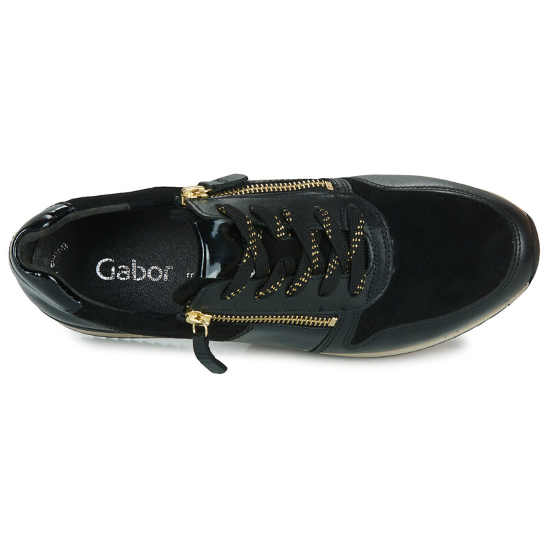 Gabor  9342047  Nero -  Sneakers basse Donna - 6