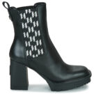 Karl Lagerfeld VOYAGE VI Monogram Gore Boot Nero Stivaletti Donna - 2