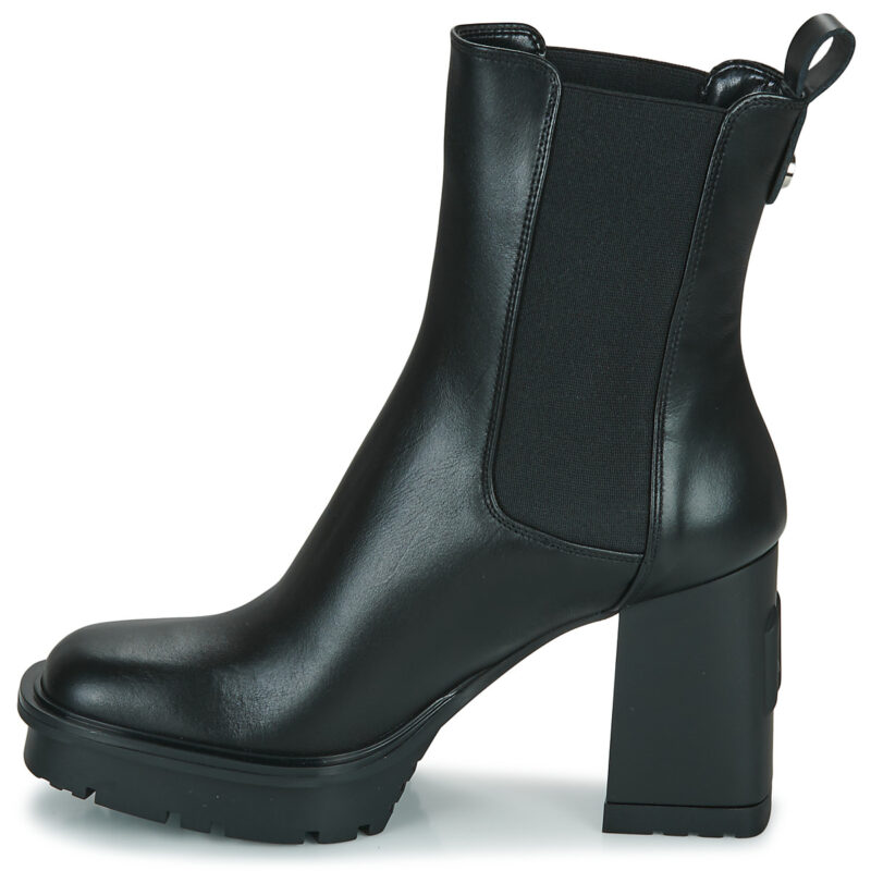 Karl Lagerfeld VOYAGE VI Monogram Gore Boot Nero Stivaletti Donna - 4