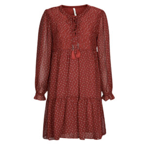 Abito corto  Pepe jeans  ELEONORA  Rosso -  Abiti corti Donna