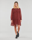 Pepe jeans ELEONORA Red Short Dress Women's Short Dresses - 2