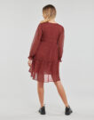 Pepe jeans ELEONORA Red Short Dress Women's Short Dresses - 4