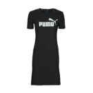 Robe courte Puma ESS SLIM TEE DRESS Noir Robes courtes Femme - 1