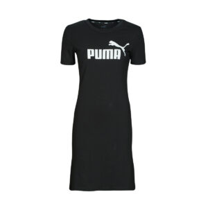 Abito corto  Puma  ESS SLIM TEE DRESS  Nero -  Abiti corti Donna