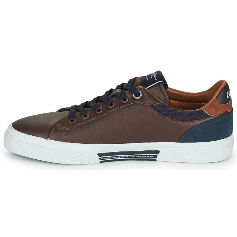 Pepe jeans  KENTON COURT  Marrone -  Sneakers Uomo - 4