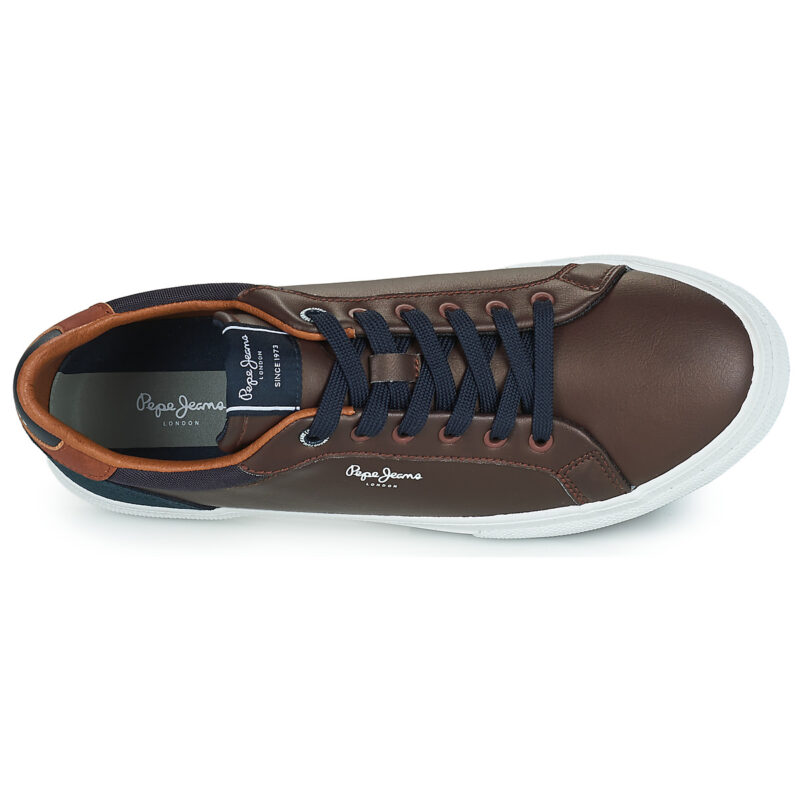 Pepe jeans  KENTON COURT  Marrone -  Sneakers Uomo - 6