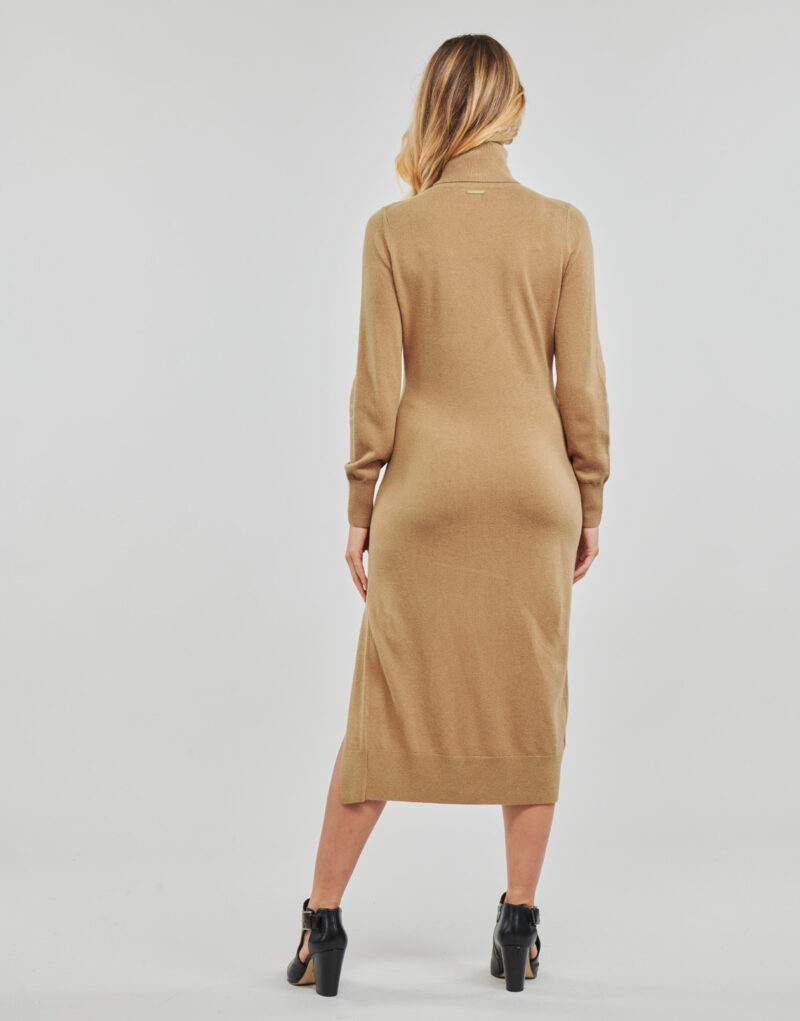 Abito   MICHAEL Michael Kors  EASY TNK SLIT MIDI  Beige -   Abiti Lunghi Donna - 4