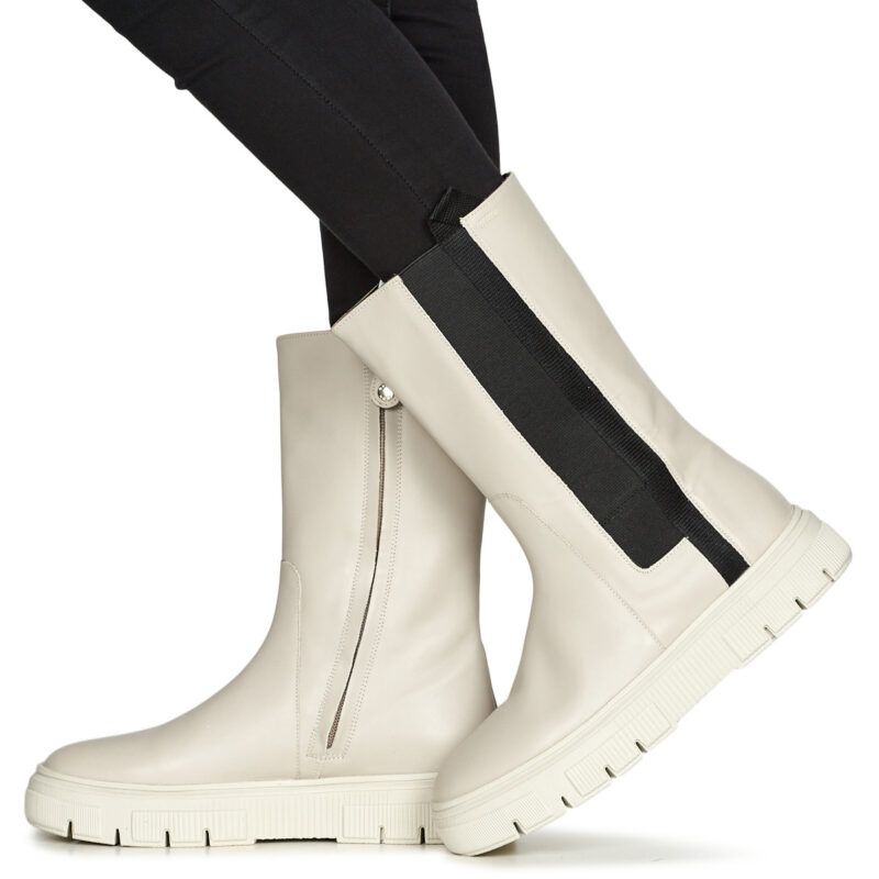 Geox D ISOTTE F Beige Stiefel Damen - 8