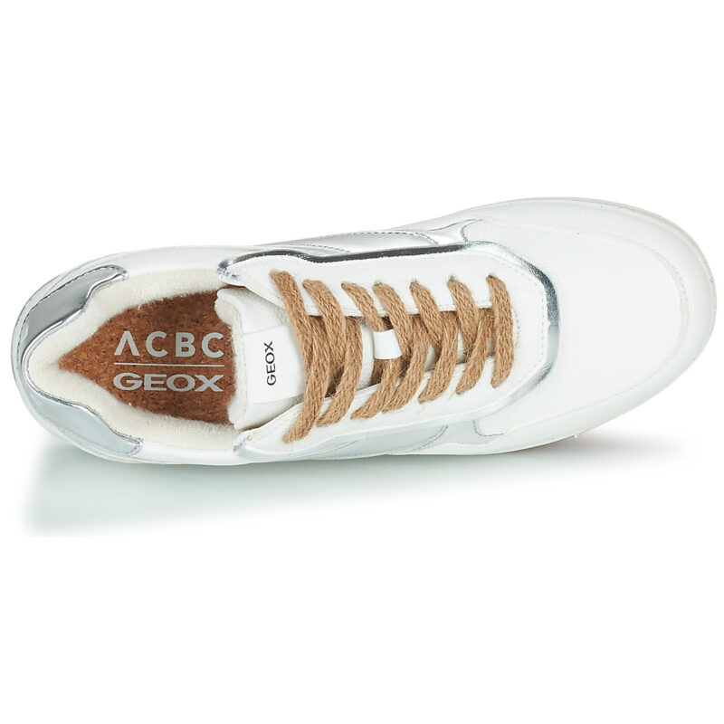 Geox  D JAYSEN G  Bianco -  Sneakers basse Donna - 6