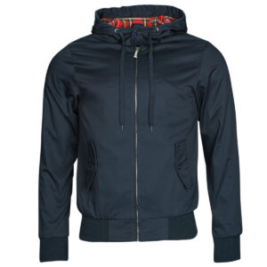 Giubbotto  Harrington  HGO HOODED RECYCLED  Marine -  Giubbotti Uomo