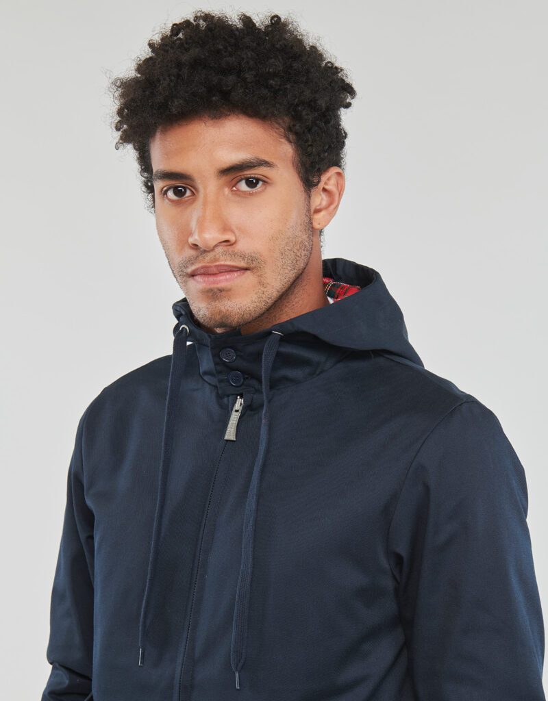 Giubbotto  Harrington  HGO HOODED RECYCLED  Marine -  Giubbotti Uomo - 5
