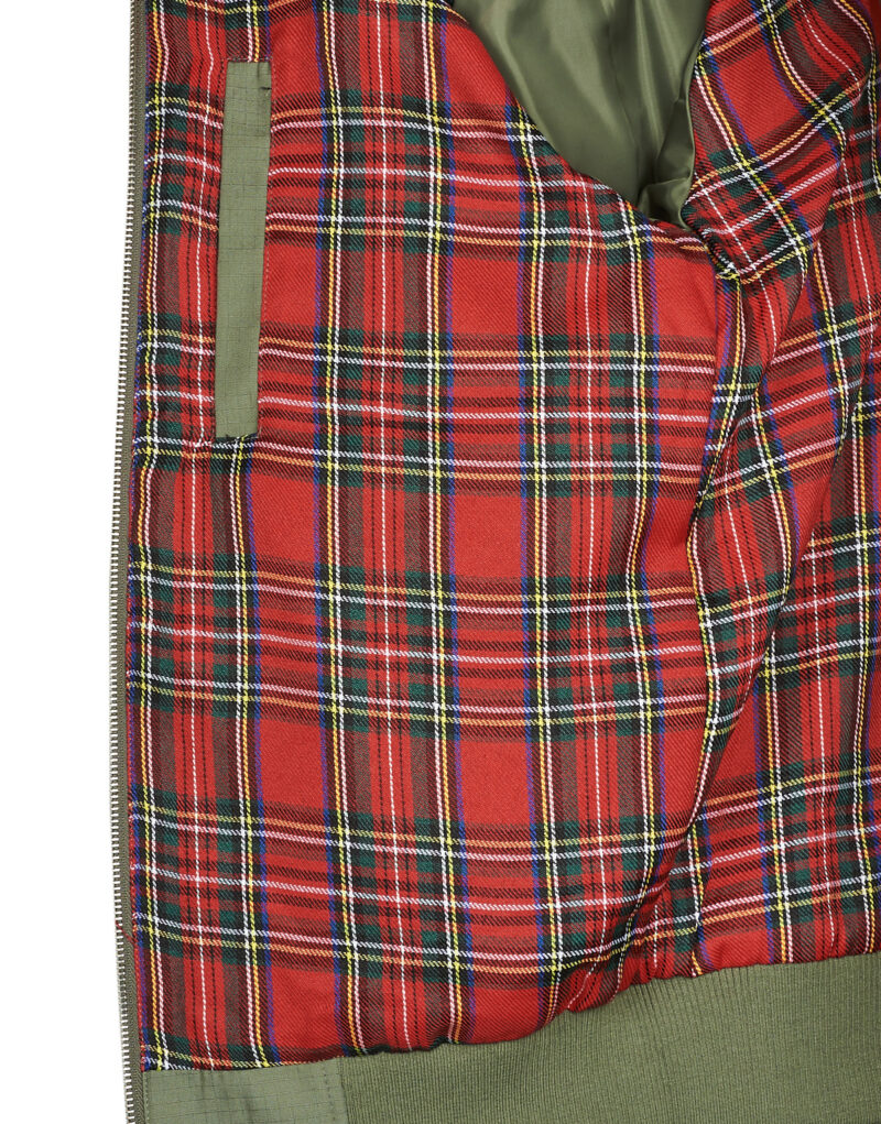 Giubbotto Harrington RIPSTOP JACKET RECYCLED Kaki Giubbotti Uomo - 6