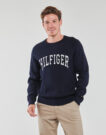 Felpe Tommy Hilfiger VARSITY GRAPHIC CREW NECK Marine Felpe Uomo - 2