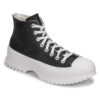 Converse  Chuck Taylor All Star Lugged 2.0 Leather Foundational Leather  Nero -  Sneakers alte Donna