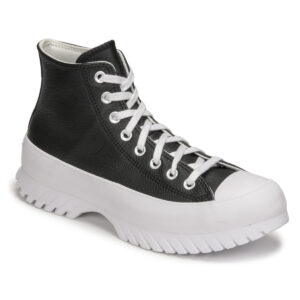 Converse  Chuck Taylor All Star Lugged 2.0 Leather Foundational Leather  Nero -  Sneakers alte Donna