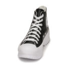 Converse  Chuck Taylor All Star Lugged 2.0 Leather Foundational Leather  Nero -  Sneakers alte Donna - 3