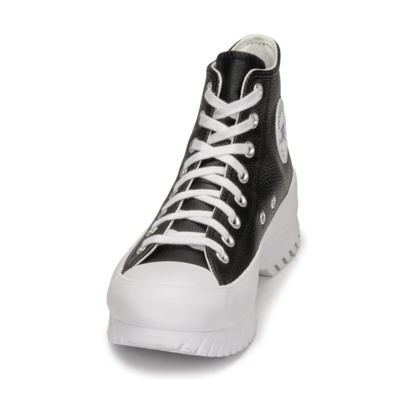 Converse  Chuck Taylor All Star Lugged 2.0 Leather Foundational Leather  Nero -  Sneakers alte Donna - 3