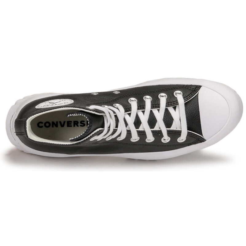 Converse  Chuck Taylor All Star Lugged 2.0 Leather Foundational Leather  Nero -  Sneakers alte Donna - 6