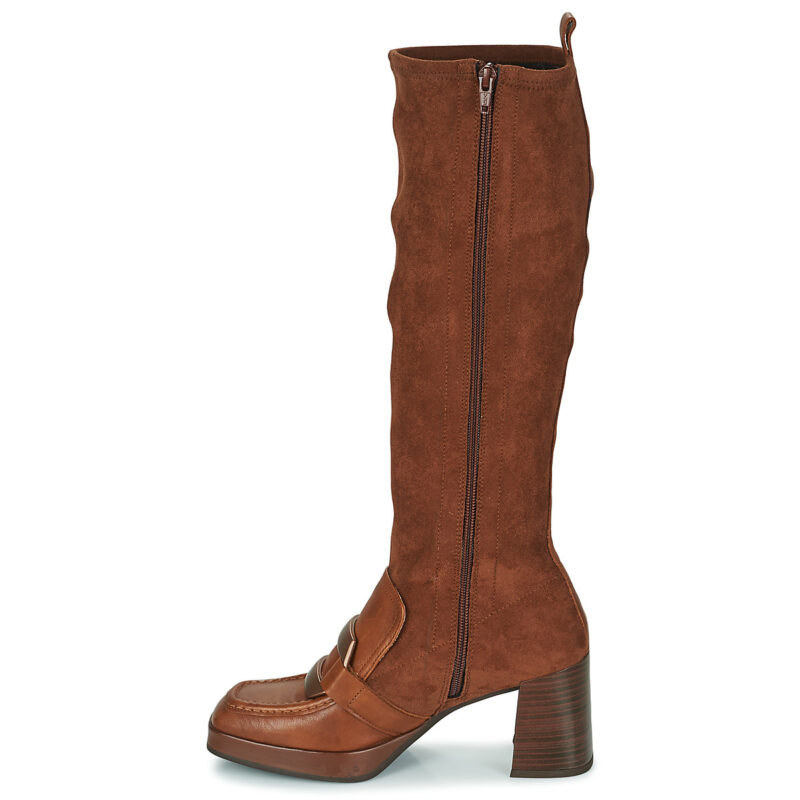 Hispanitas NATALIE Braun Stiefeletten mit Absatz Damen - 4